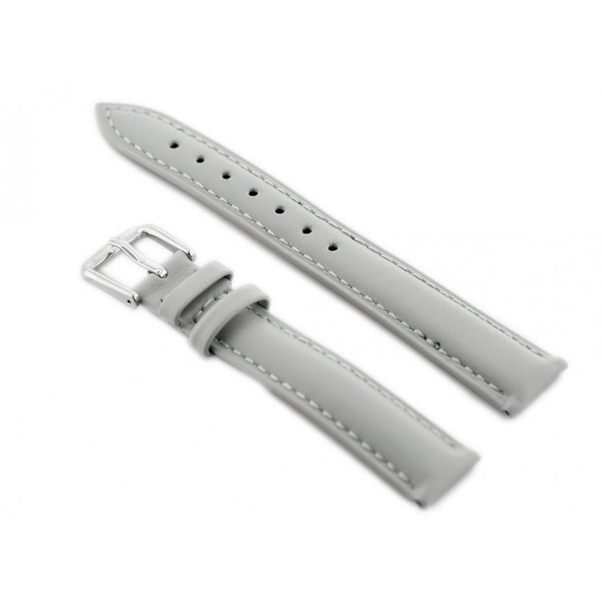 Pacific W94 nahkaranneke - harmaa - 14mm – 2