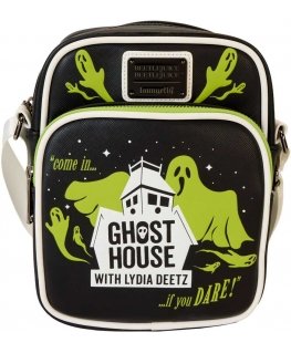Loungefly Beetlejuice 2 Ghost House shoulder bag