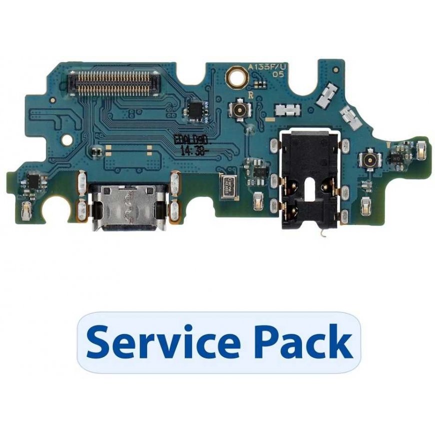 „ServicePack“ USB įkrovimo plokštė SAMSUNG A13 4G A135F GH96-15062A