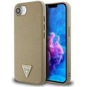 GUESS case for IPHONE 16e, compatible with MagSafe GUHMPSE4P4PGRSGW (PU 4G Circle W/ Classic Logo) brown