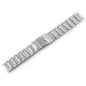 Inny 601S rannekoru - HQ teräs - hopea - 22mm Inny 601S rannekoru - HQ teräs - hopea - 22mm