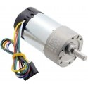 150:1 Metal Motor 24V 37Dx73L 68RPM with 64 CPR Encoder, Pololu 4697