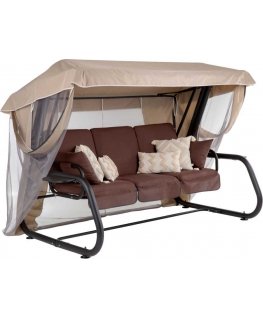 Venezia Lux Black Edition Garden Swing H047-04PB PATIO