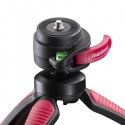 Mantona 21408 tripod Smartphone/Digital camera 3 leg(s) Black, Red