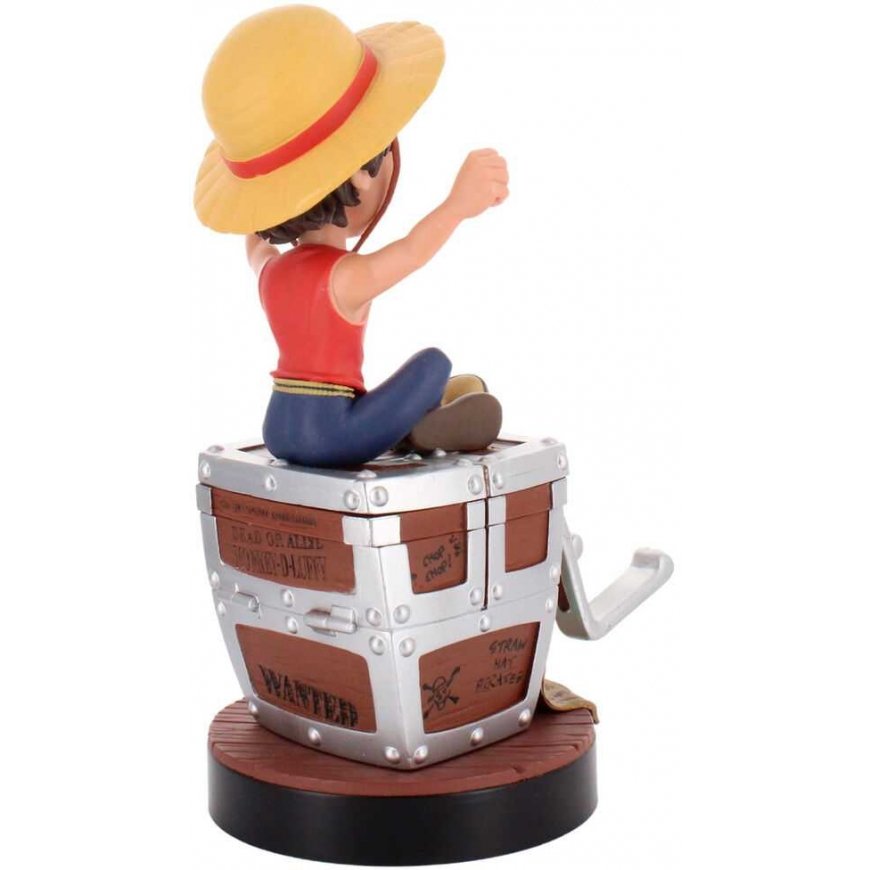 Exquisite Gaming One Piece Luffy Wanted Poster clamping bracket Cable guy 20cm – 5