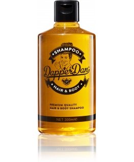 Dapper Dan Hair and Body Šampūnas šampūnas ir kūno prausiklis vyrams, 300 ml
