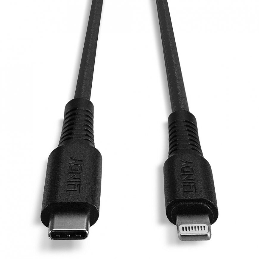 Lindy 31288 Lightning-kaapeli 3 m musta – 5