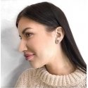Beneto Minimalist sidabrinis earrings AGUP1425S screw Beneto Minimalist sidabrinis earrings AGUP1425S screw