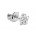 Daniel Wellington Steel Single Earring Star with Crystals DW00400874 Daniel Wellington Steel Single Earring Star with Crystals DW00400874