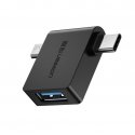 Ugreen 30453 kaabli soomuutja USB-C/Thunderbolt 3 USB 3.0 A Must Ugreen 30453 kaabli soomuutja USB-C/Thunderbolt 3 USB 3.0 A Must