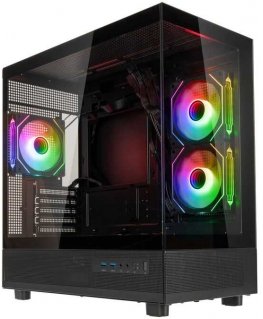 Dell GSI SmartAssembly ARGB Glass Micro-ATX -kotelo – 750 W kultaa