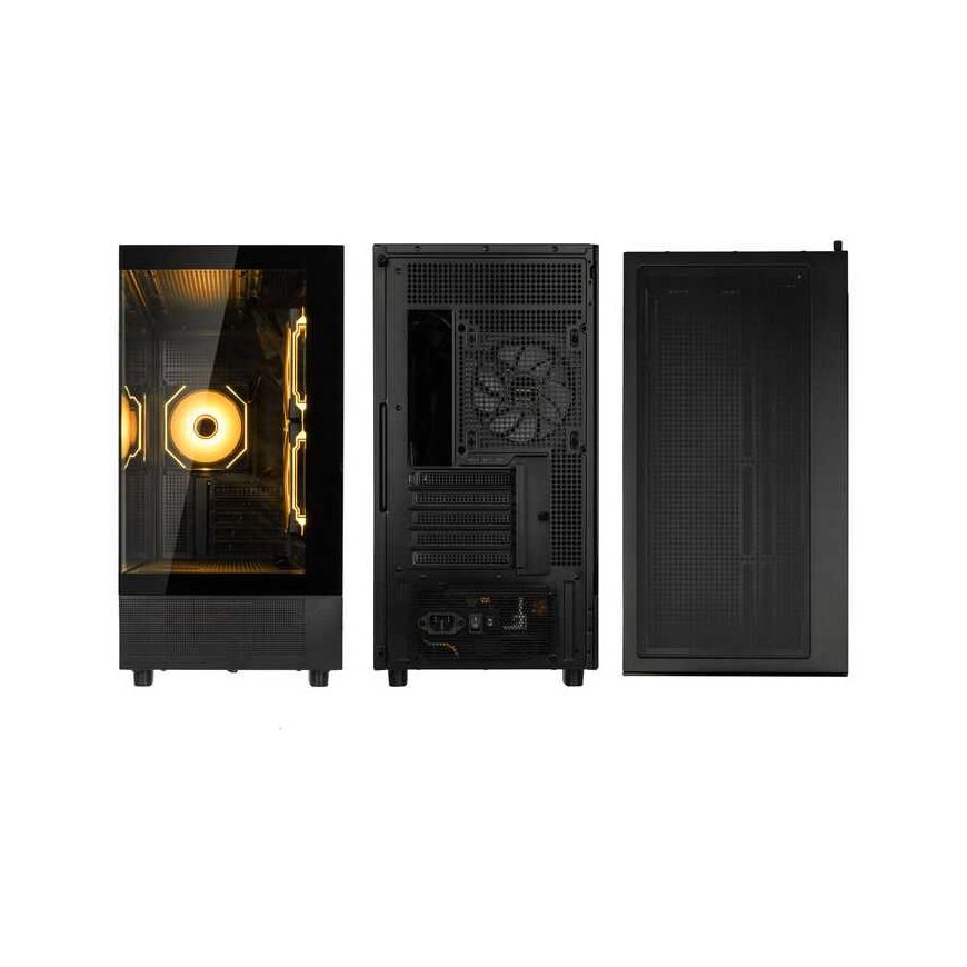Dell GSI SmartAssembly ARGB Glass Micro-ATX Case – 750W Gold – 3