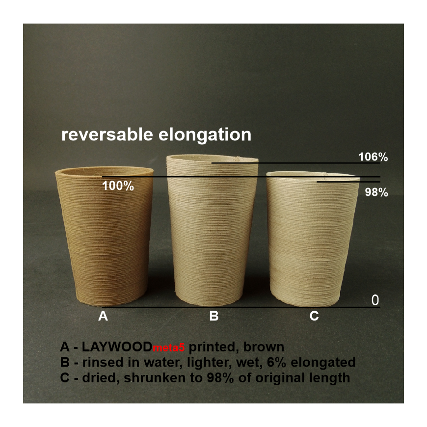 Lay Filaments LayFilaments LAYWOODmeta5 plastikas - 2.85mm - 250g – 4