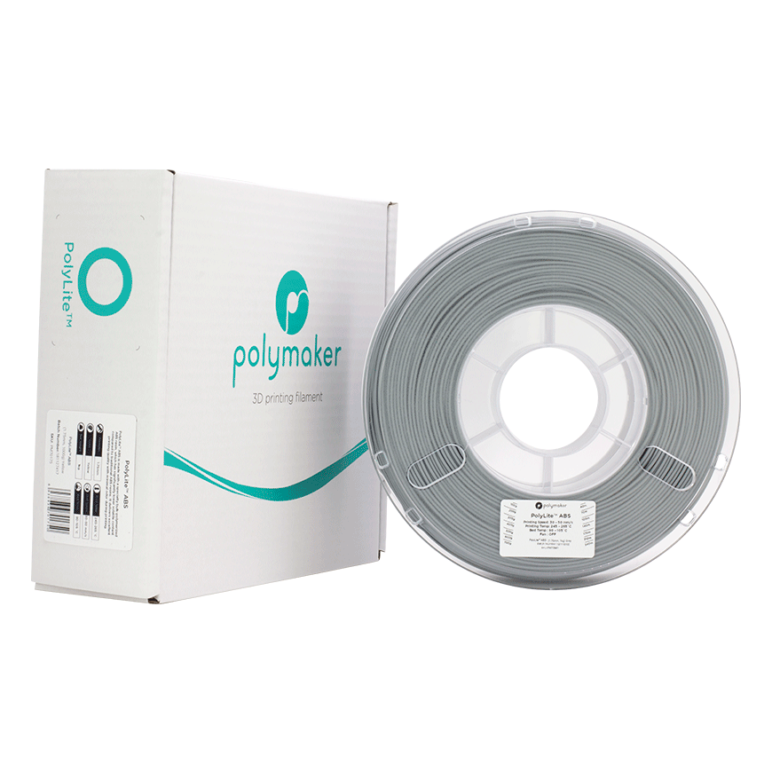 Polymaker PolyLite ABS - 1kg - 1.75mm - Grey – 3