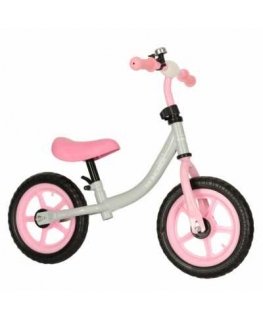 Trike Fix Balansinis dviratukas, balta su rožine sp.
