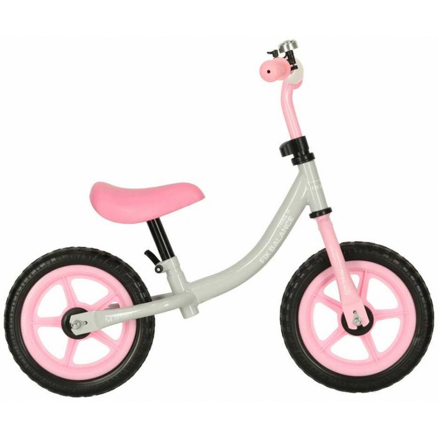 Trike Fix Balance Bike, white with pink trim. – 5