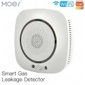 Moes Išmanus Wifi dujų nuotėkio jutiklis / sirena TUYA 230V Moes Išmanus Wifi dujų nuotėkio jutiklis / sirena TUYA 230V