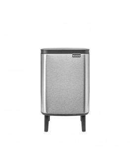 Brabantia Waste Bin, Bo Hi 7L - Matt Steel Fingerprint Proof