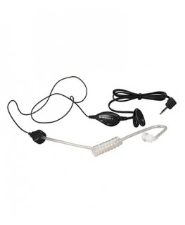 Motorola 00641 headphones/headset Wired Ear-hook Black, Transparent