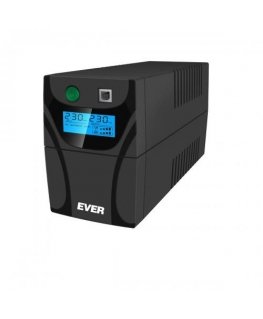 Ever EASYLINE 850 AVR USB puhvertoiteallikas (UPS) Liini-interaktiivne 0,85 kVA 480 W 2 vahelduvvoolu kontakt