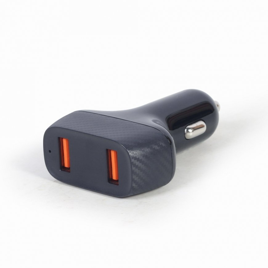 Gembird TA-U2QC3-CAR-01 PDA/mobīlo telefonu lādētājs Universāls