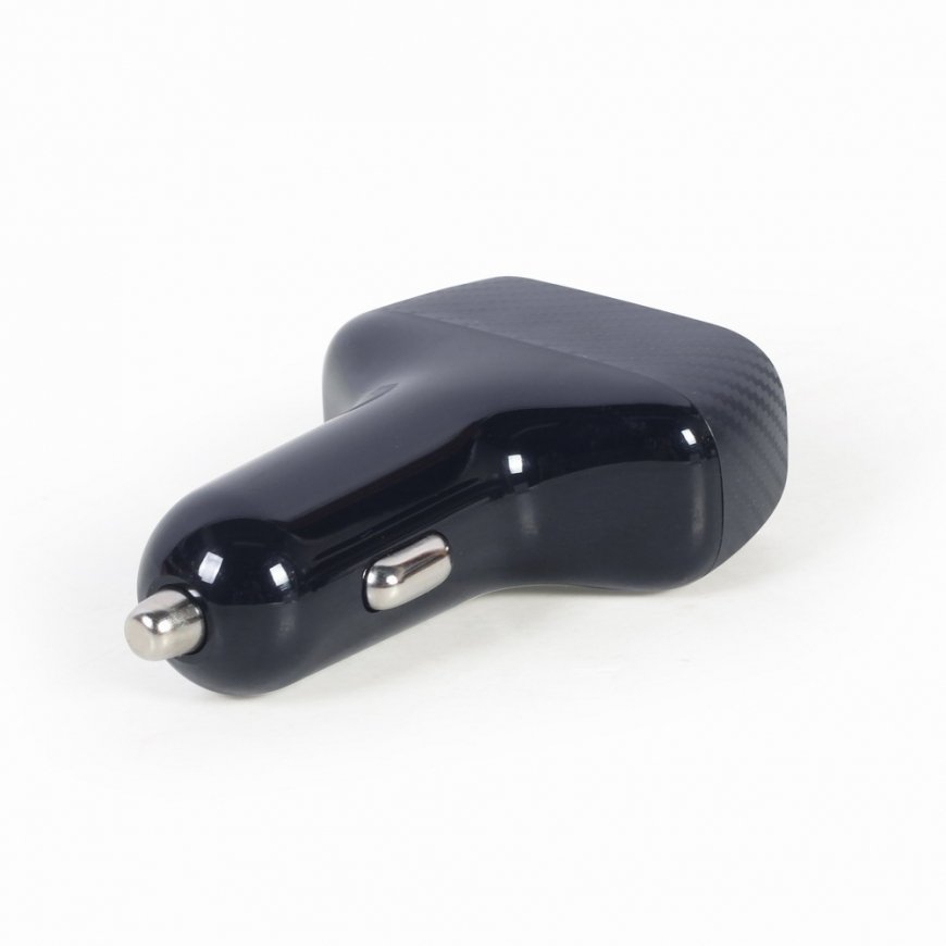 Gembird TA-U2QC3-CAR-01 mobiilseadme laadija Universaalne Must Sigaretisüütaja Automaatne – 3