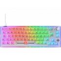 DELTACO GAMING mechanical keyboard, US layout, transparent, RGB / 4222267 / GAM-160-T-US DELTACO GAMING mechanical keyboard, US layout, transparent, RGB / 4222267 / GAM-160-T-US
