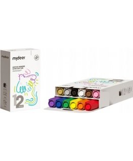 Mideer Markery Akrylowe 12 szt MD1259