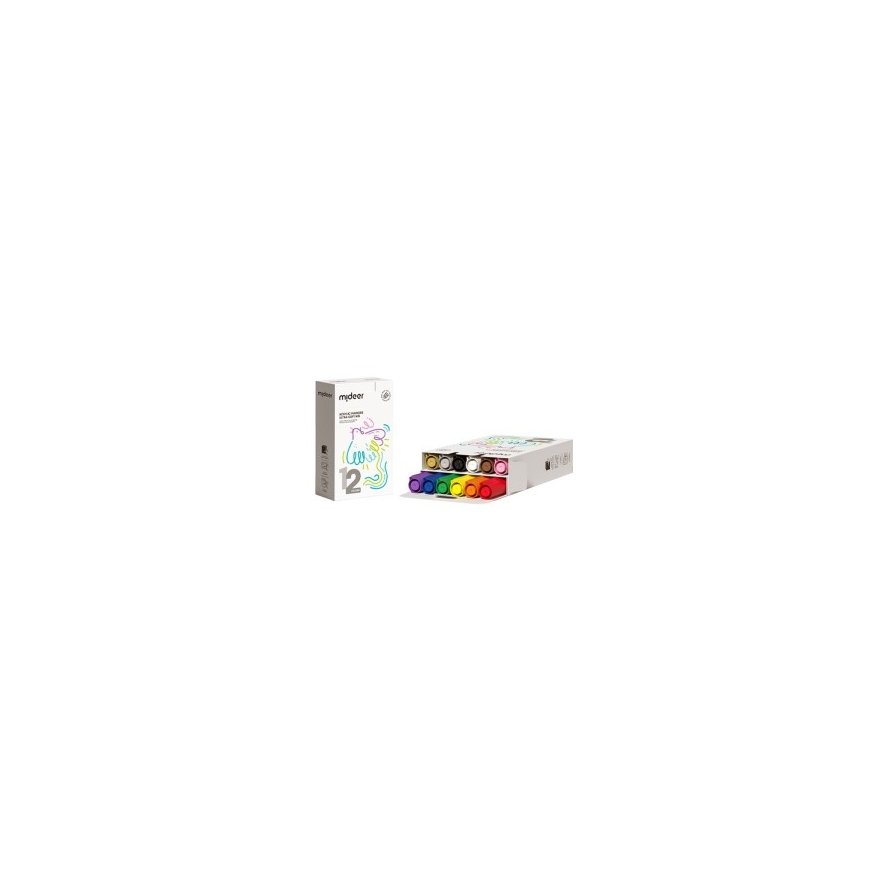 Mideer Markery Akrylowe 12 szt MD1259 – 2