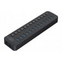 Orico CT2U3-13AB 13x USB-A 3.0 Hub with Switches - Black Orico CT2U3-13AB 13x USB-A 3.0 Hub with Switches - Black