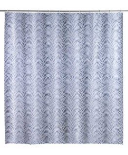 WENKO 25234100 shower curtain Ring Polyethylene-vinyl acetate (PEVA) Blue, White