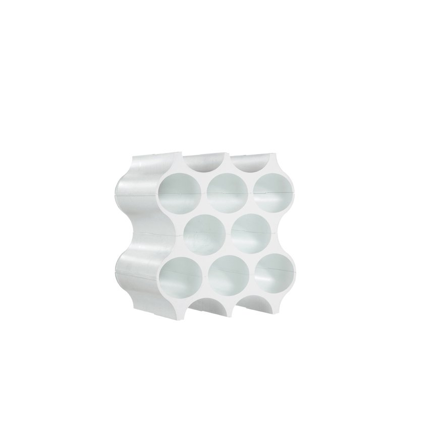 koziol SET-UP Tabletop wine rack 8 bottle(s) White
