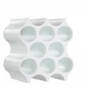 koziol SET-UP Tabletop wine rack 8 bottle(s) White koziol SET-UP Tabletop wine rack 8 bottle(s) White
