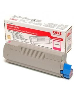 OKI 43381906 tonerio kasetė 1 vnt Originalus Rausvai raudona