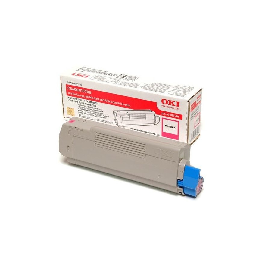 OKI 43381906 toner cartridge 1 pc(s) Original Magenta