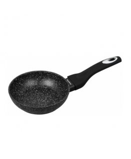 Frying pan, aluminum, black marble, Ø18cm Klausberg KB 7289