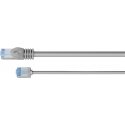 Goobay 74304 võrgukaabel Valge 0,15 m Cat6a U/FTP (STP)