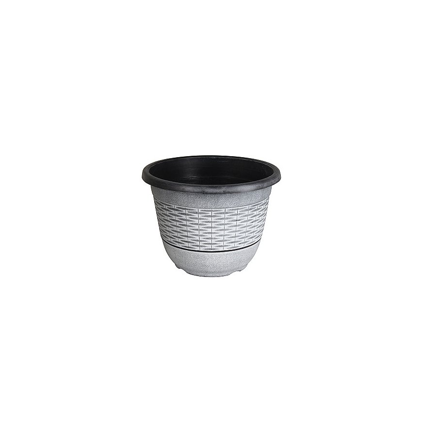 Flower pot Liberty Ø20x19cm grey