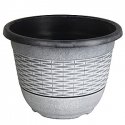 Flower pot Liberty Ø20x19cm grey Flower pot Liberty Ø20x19cm grey