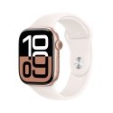 Apple Watch Series 10 OLED 46 mm Цифровой 416 x 496 пикселей Сенсорный экран 4G Rose Gold Wi-Fi GPS Apple Watch Series 10 OLED 46 mm Цифровой 416 x 496 пикселей Сенсорный экран 4G Rose Gold Wi-Fi GPS