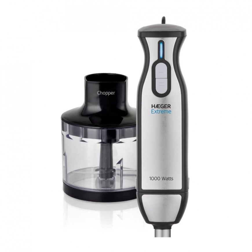 Haeger HB-10C.019A blenderis Iegremdējams blenderis 1000 W Melns, Nerūsējošs tērauds, Caurspīdīgs – 2