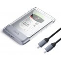 Orico TX25C3 2.5" HDD|SSD USB-C 5Gb|s Disk Drive - Transparent Orico TX25C3 2.5" HDD|SSD USB-C 5Gb|s Disk Drive - Transparent