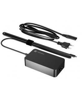NATEC Grayling USB-C 45W адаптер питания / инвертор Универсальная Черный