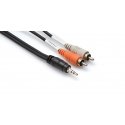 Hosa Technology CMR-206 audio cable 1.82 m 3.5mm 2 x RCA Black, Grey, Orange Hosa Technology CMR-206 audio cable 1.82 m 3.5mm 2 x RCA Black, Grey, Orange