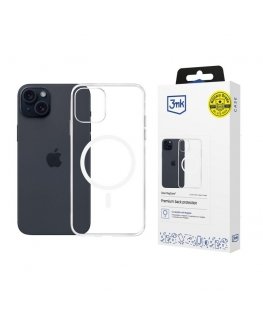 3MK Clear MagCase mobiliojo telefono dėklas 17 cm (6.7") Permatomas