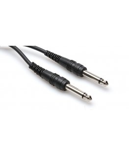 Hosa Technology TS/TS audio cable 3.05 m Black