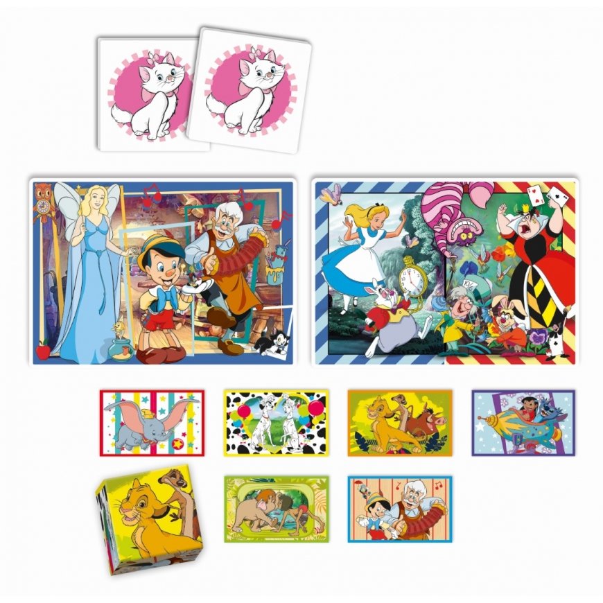 Clementoni Edukit 4 in 1 - Disney Classics Puzle Komiksi – 2