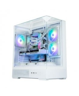 PC case P40 Prism Mid-Tower Tempered Glass white