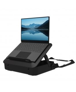 Fellowes BREYTA LAPTOP STAND CARRY CASE BLACK 35,6 cm (14") Ciets portatīvā datora apvalks Melns
