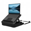 Fellowes BREYTA LAPTOP STAND CARRY CASE BLACK 35,6 cm (14") Hardshell case -kotelo musta Fellowes BREYTA LAPTOP STAND CARRY CASE BLACK 35,6 cm (14") Hardshell case -kotelo musta
